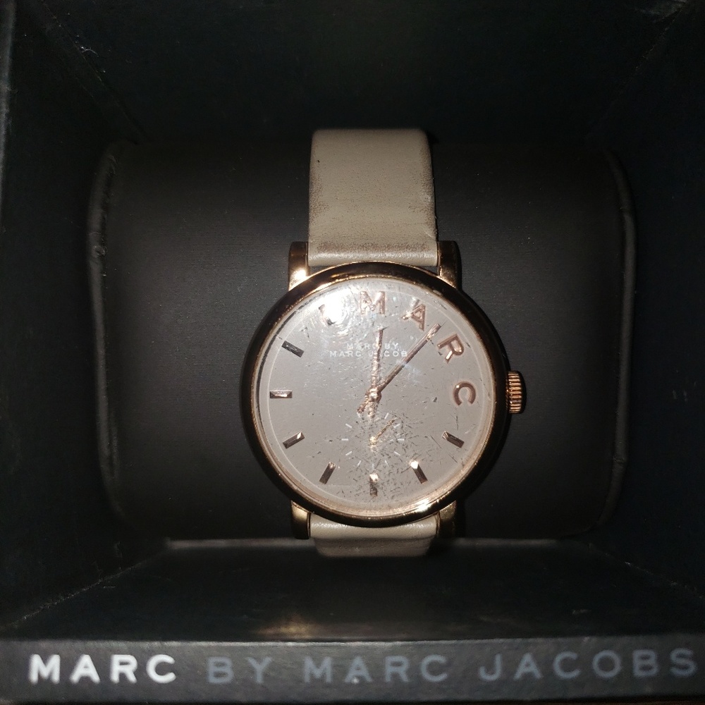 Marc by Marc Jacobs Baker Rosetone Grey Watch